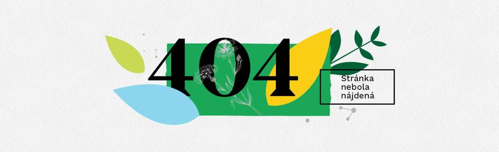 404 stránka nebola nájdená